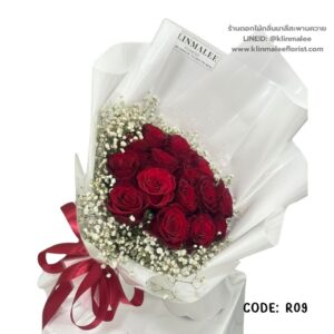 flowershop-near-me-04-ช่อดอกกุหลาบ